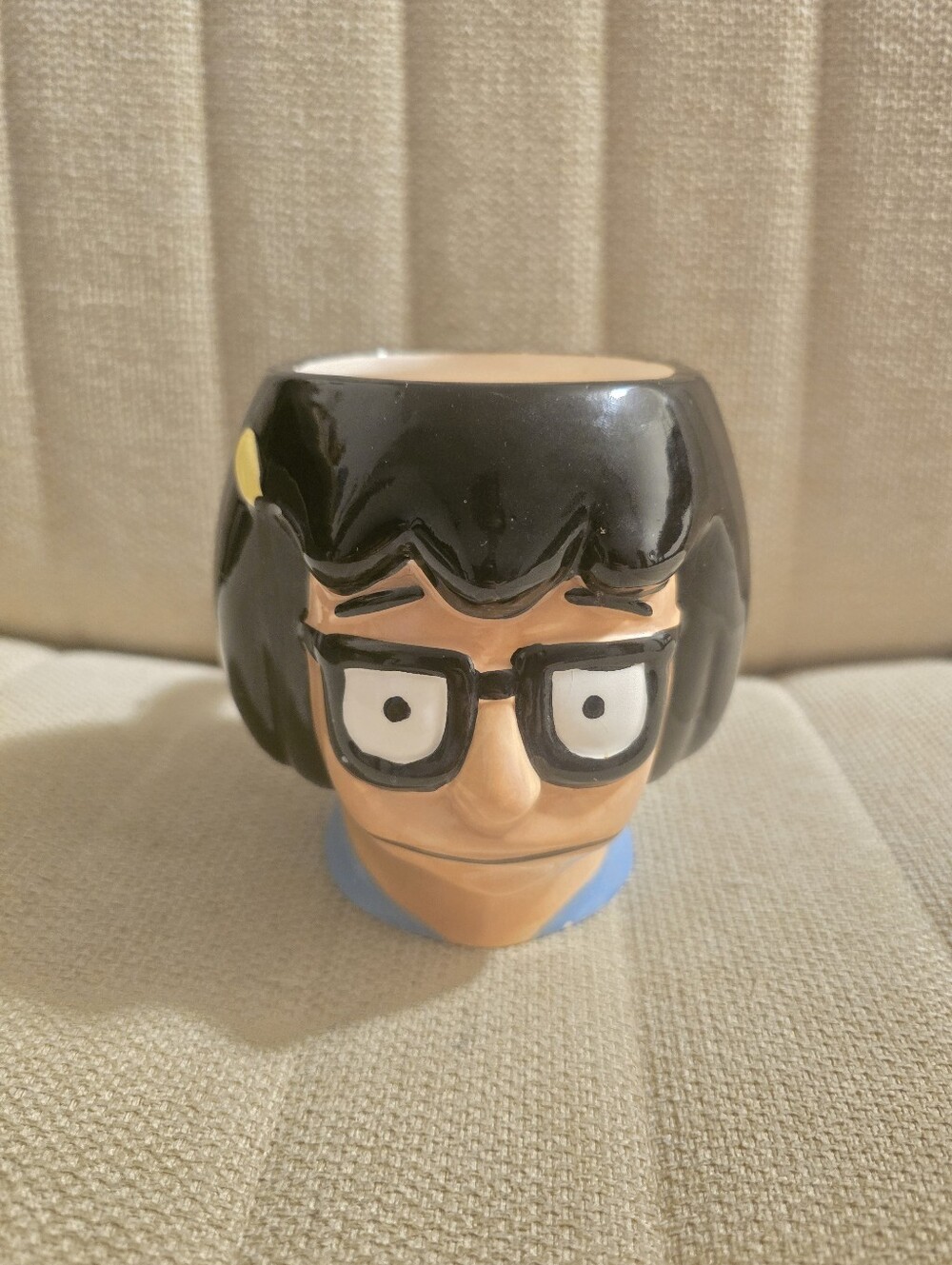 Bob's Burgers Mug Tina Belcher 3D Face Ceramic Coffee Mug 2015